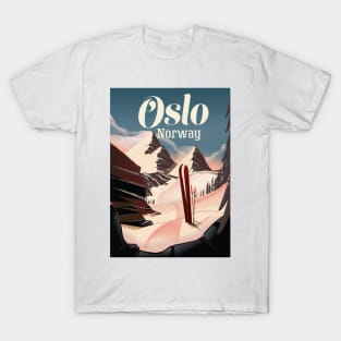 Oslo Norway Ski T-Shirt